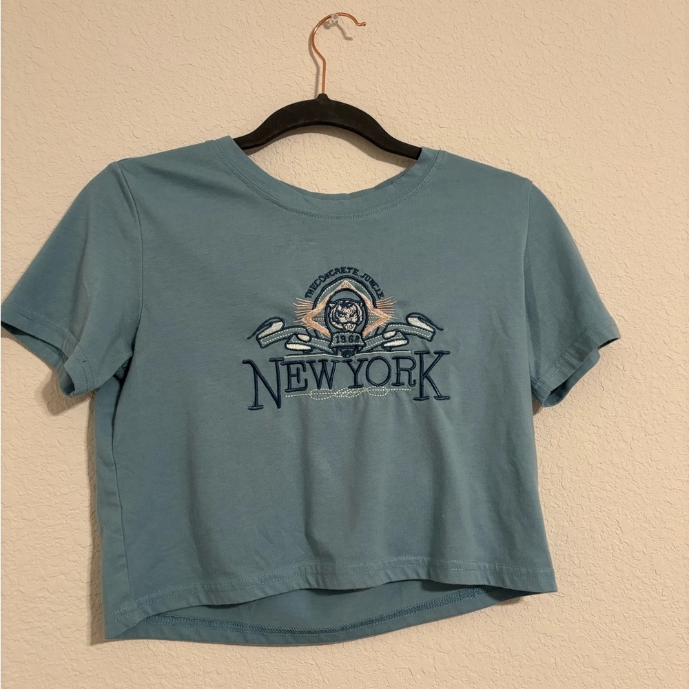 Blue New York Graphic Tee